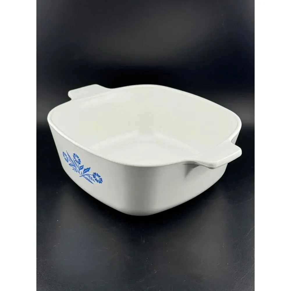 Cornflower Blue by Corning -  1.5 Quart Square Casserole No Lid